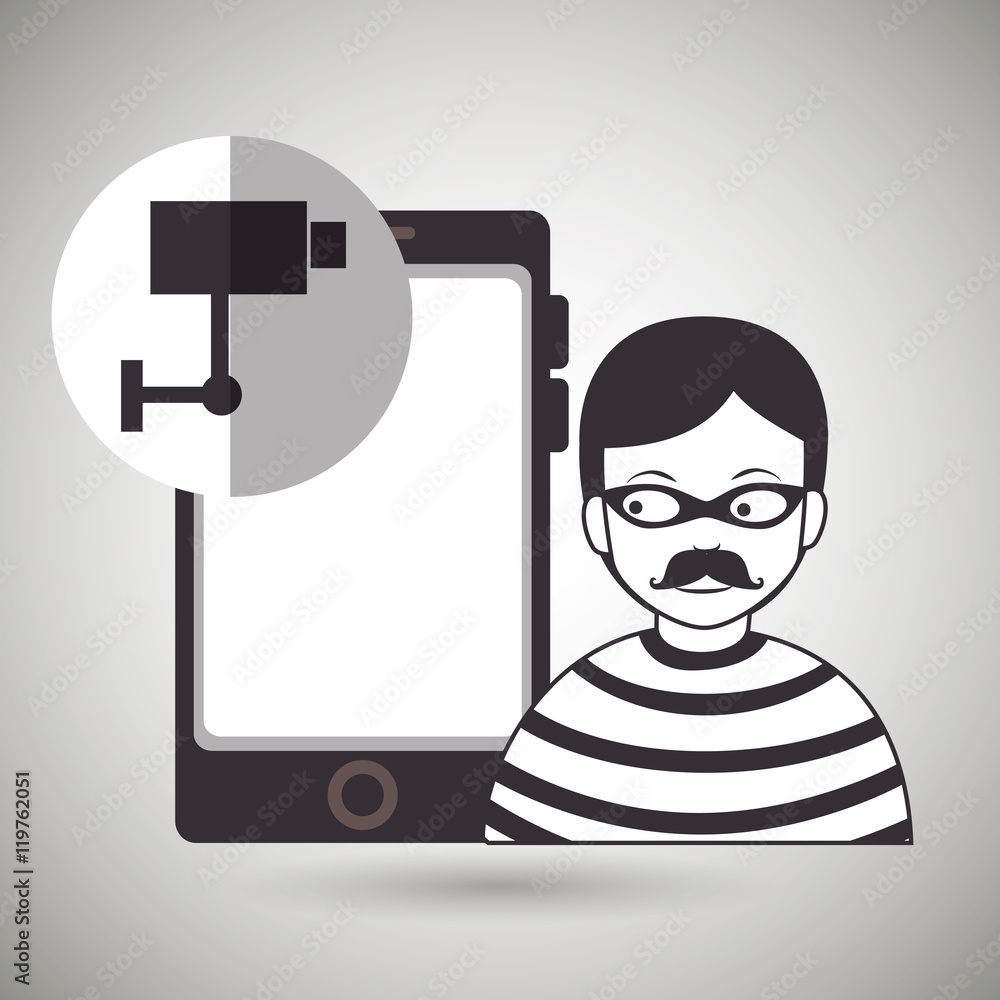 smartphone security protection hacker vector illustration eps 10 smartphone security protection hacker vector illustration eps 10