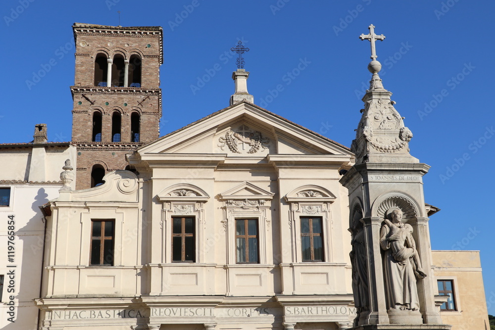 Basilique San Bartolomeo all’Isola à Rome