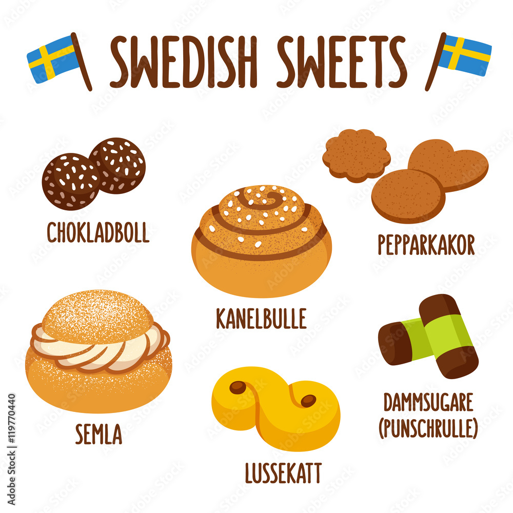 Swedish sweet set