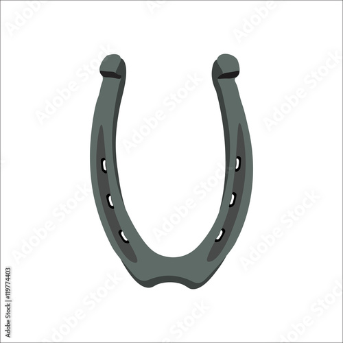 Metal horseshoe