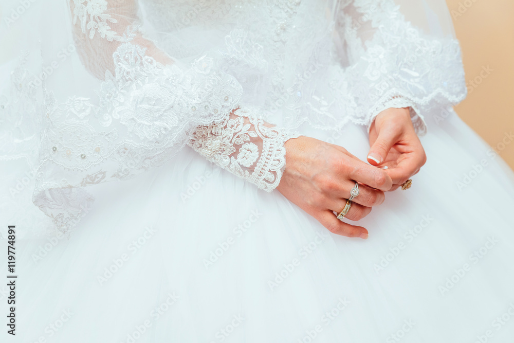 engagement ring on bride's finger engagement ring on bride's finger
