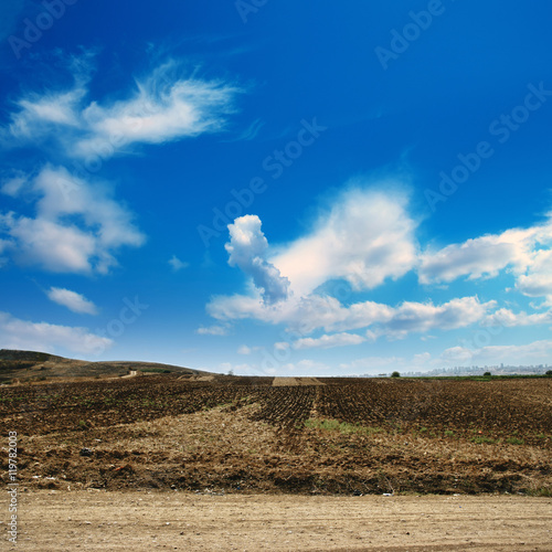 plowed field