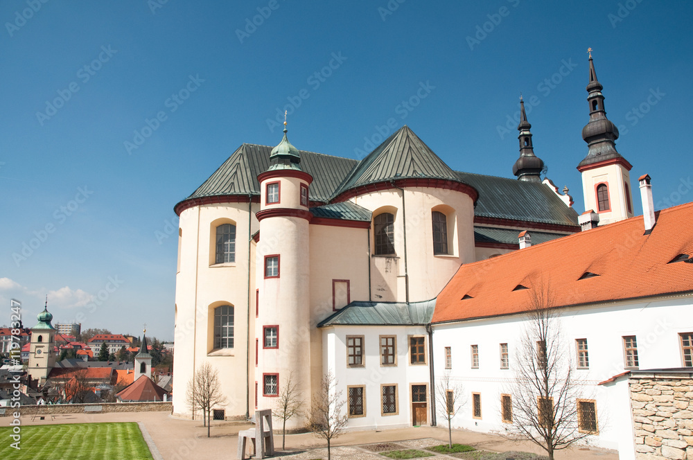 Cathedral in Litomysl, Czech Republic