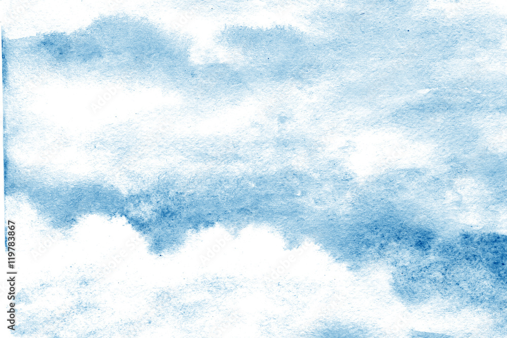 Sky in watercolor Sky in watercolor