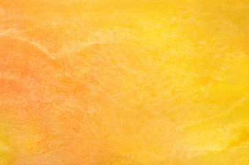 orange watercolor painted background texture