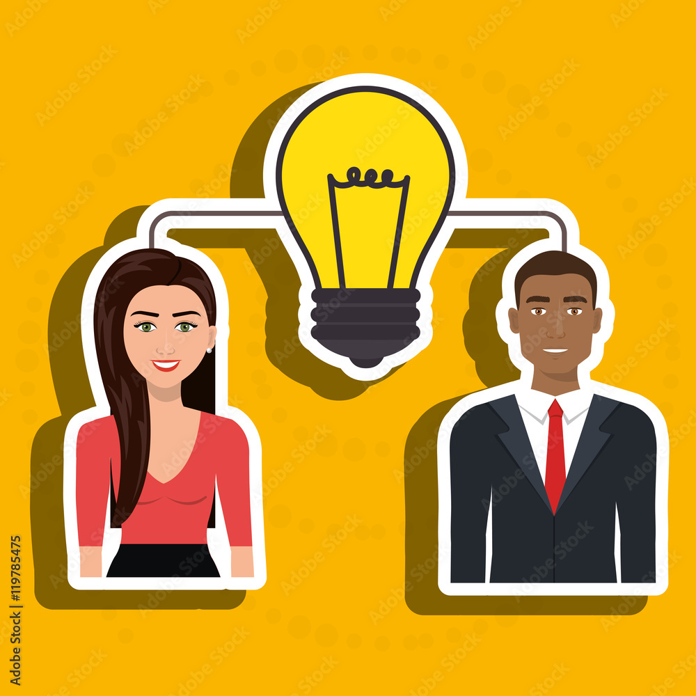 idea teamwork vector illustration design eps 10 idea teamwork vector illustration design eps 10