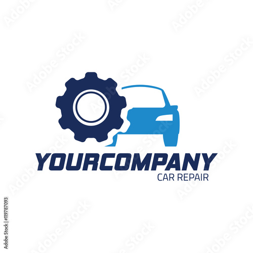 car service vector logo