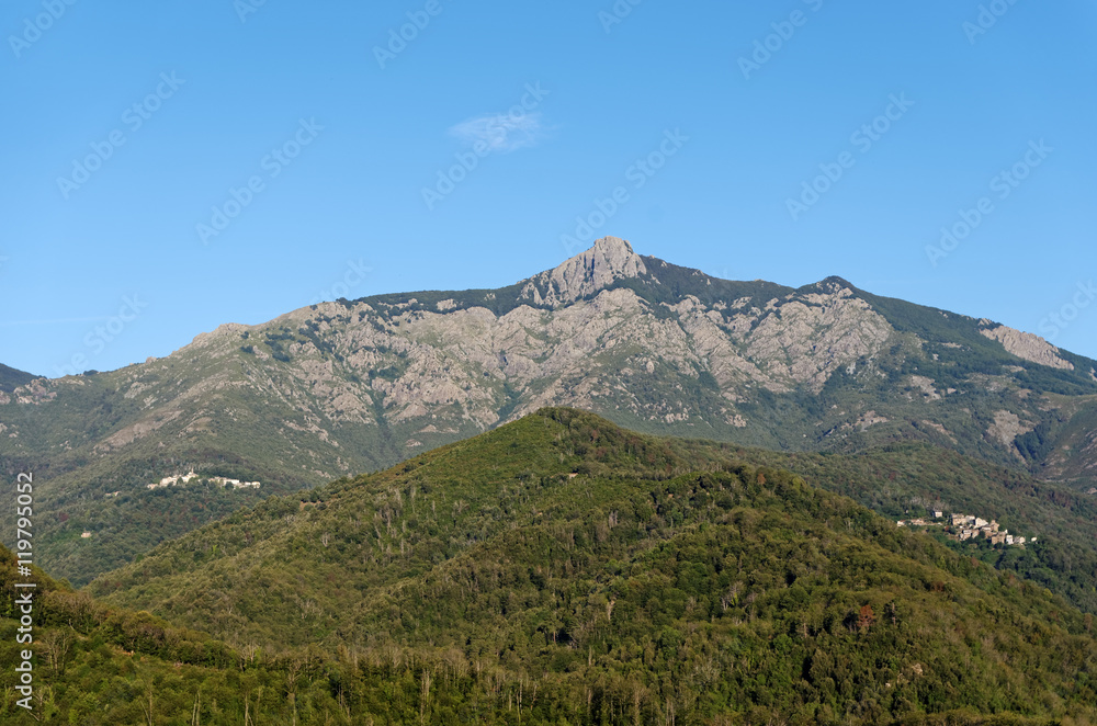 Montagne de la Castagniccia en haute corse