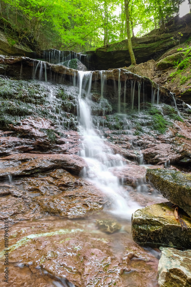 Fototapeta premium Wasserfall Hörschbachschluch