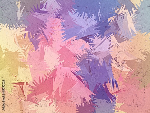 Variety pastel color brush abstract background 