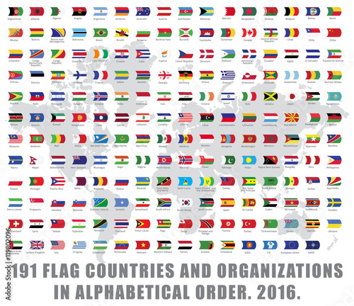 191 all world flag countries and organizations big set collection full list