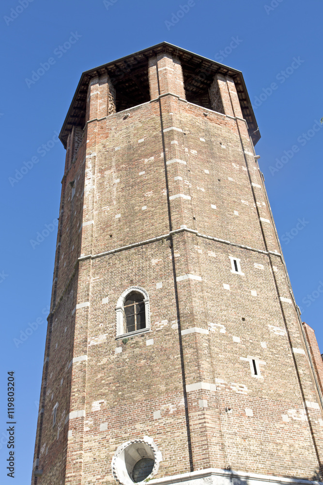 The Cathedral of Udine steeple