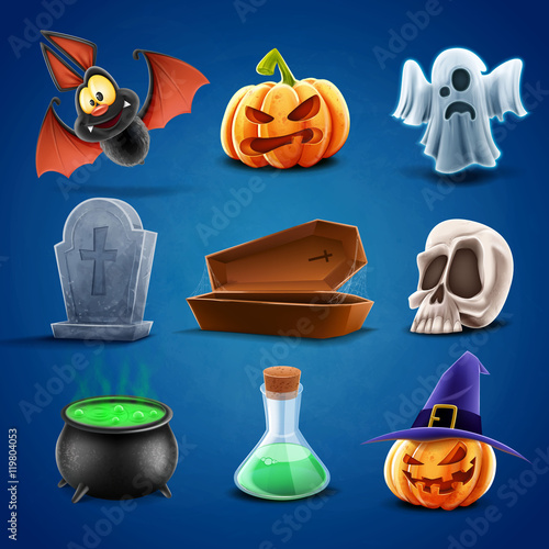 icons halloween