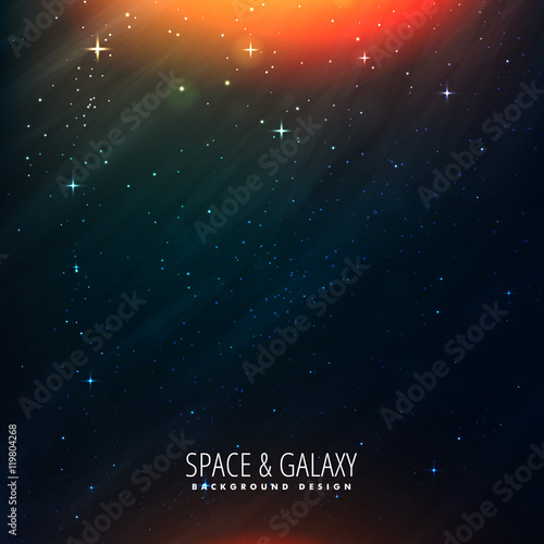 space universe template