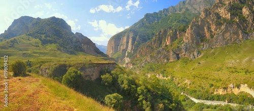 Canyon in Caucasus