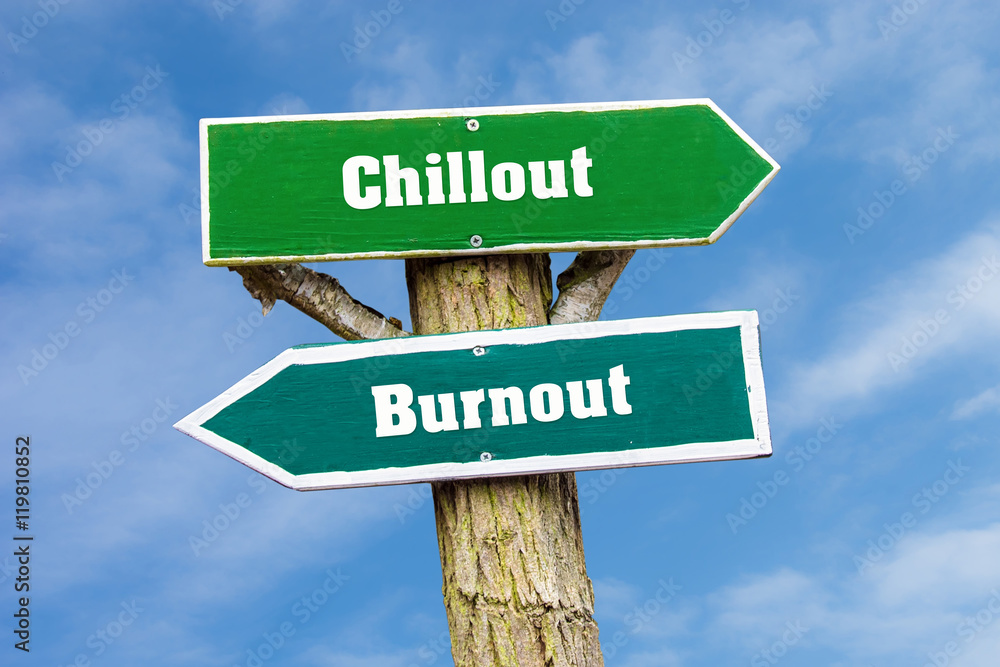 Fototapeta premium Schild 127 - Chillout
