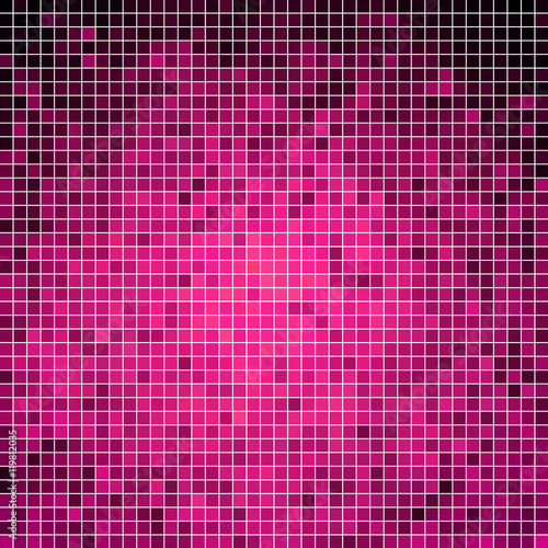 abstract vector square pixel mosaic background