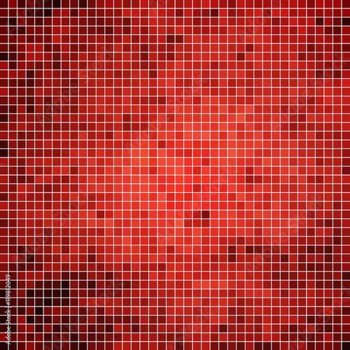 abstract vector square pixel mosaic background