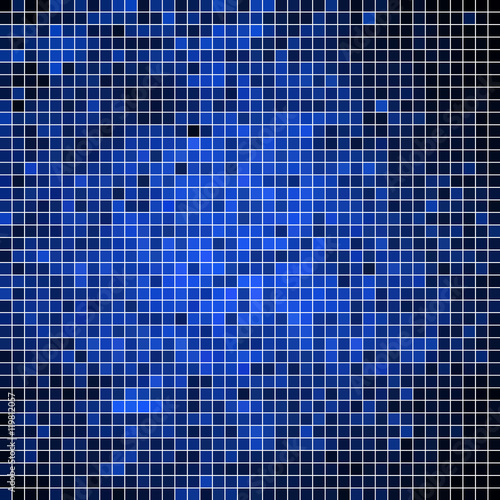 abstract vector square pixel mosaic background