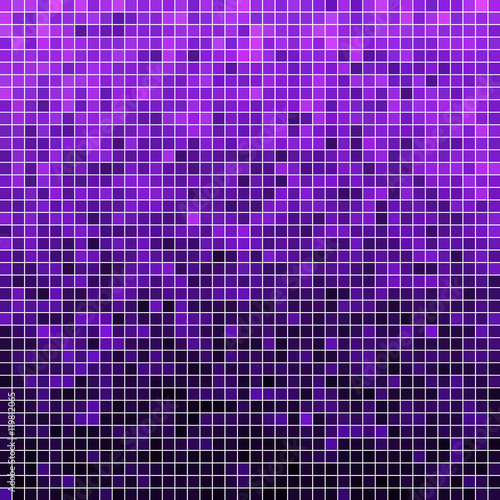 abstract vector square pixel mosaic background