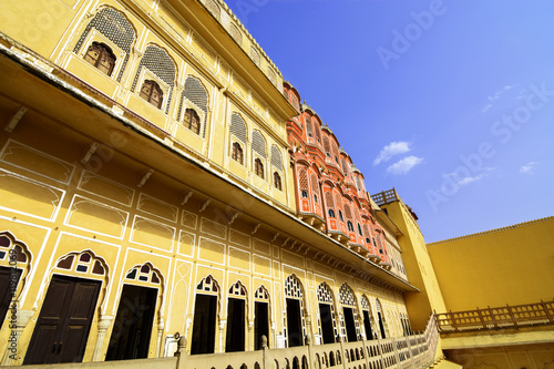 Corridors at Hawa Mahal Palace (Palace of Winds), Jaipur, Rajast