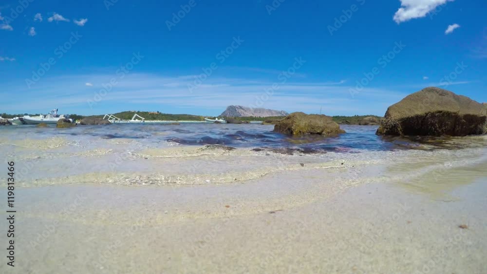 white sand in Capo Coda Cavallo white sand in Capo Coda Cavallo