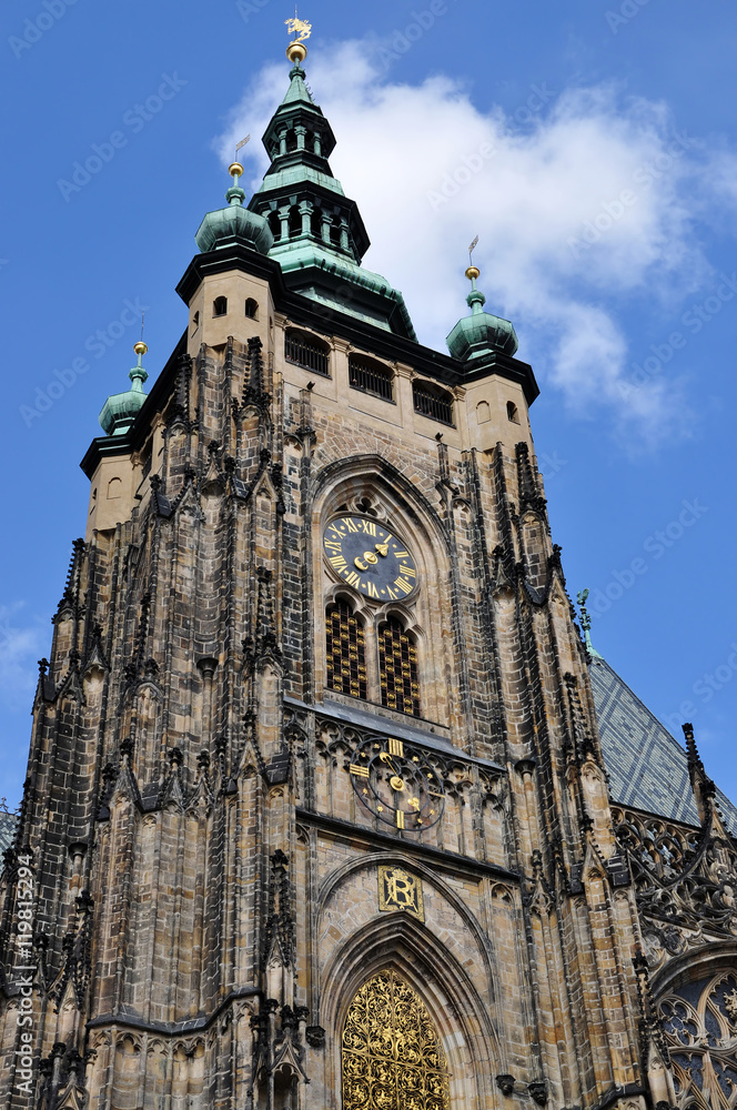 St. Vitus Cathedral, Prague, Czech Republic. Wide angle. Vintage
St. Vitus Cathedral, Prague, Czech Republic. Wide angle. Vintage