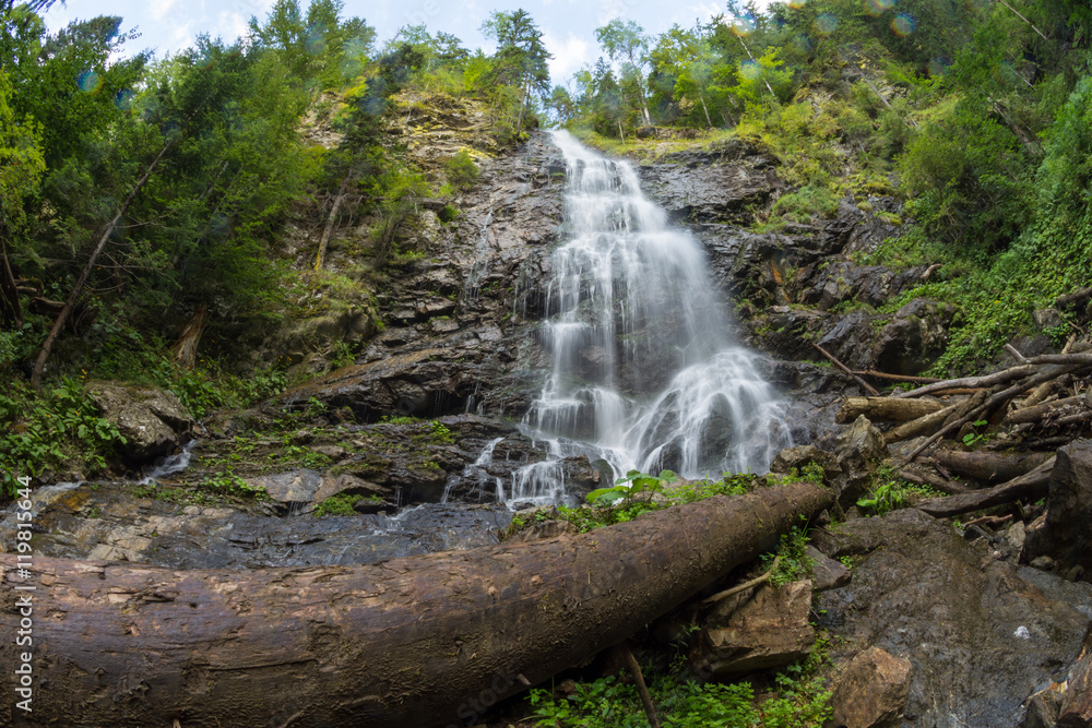 Recently discovered Scorus Waterfall, biggest in Romania, first on web Recently discovered Scorus Waterfall, biggest in Romania, first on web
