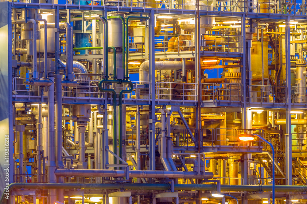 Detail of a Chemical plant Framework