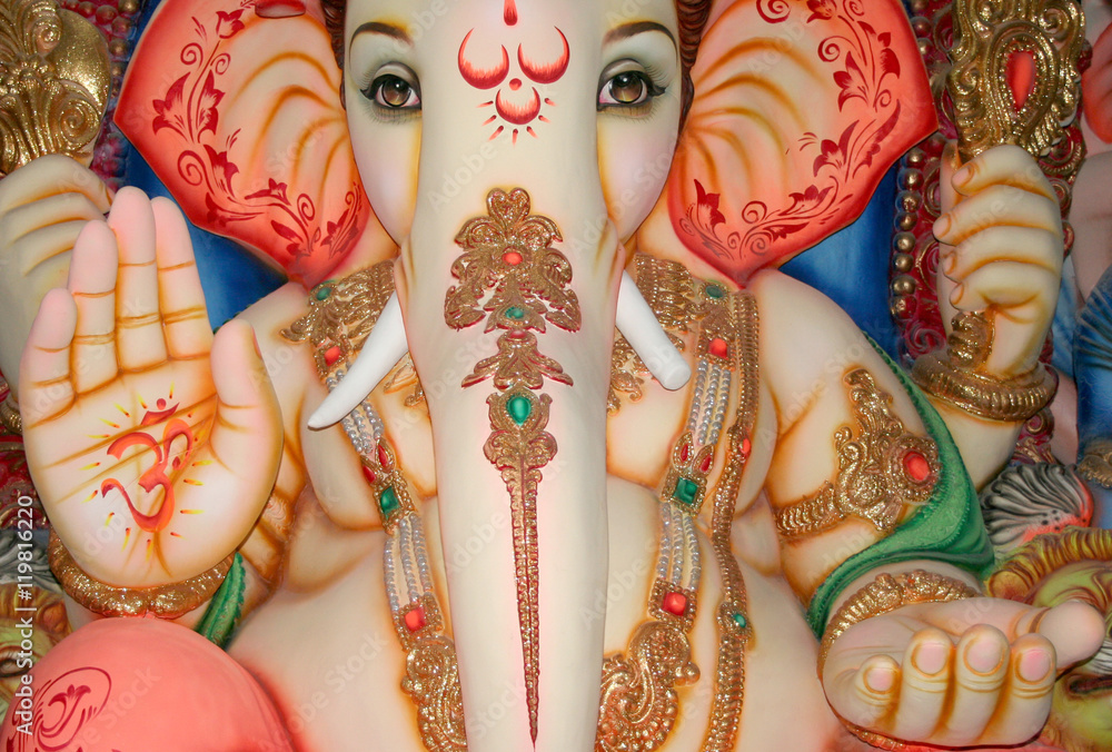 Closeup of Ganesha,Hindu God Αφίσα | Europosters.gr