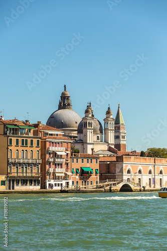 Grand Canal and Basilica Santa Maria della Salute © Olexandr