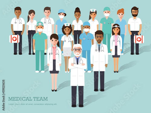 medical and hospital staffs