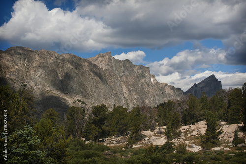 Mountains of the Wind River Range Wyoming