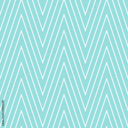 Chevron stripe pattern seamless green aqua and white colors. Fashion design pattern seamless . Geometric stripe abstract background vector.
