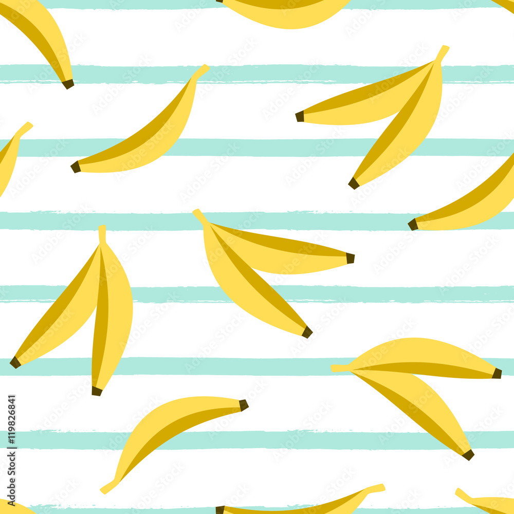 Seamless Bananas Pattern Seamless Bananas Pattern