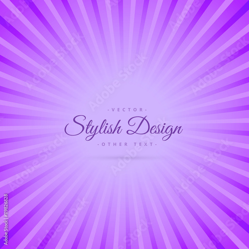 purple abstract background with rays © starlineart