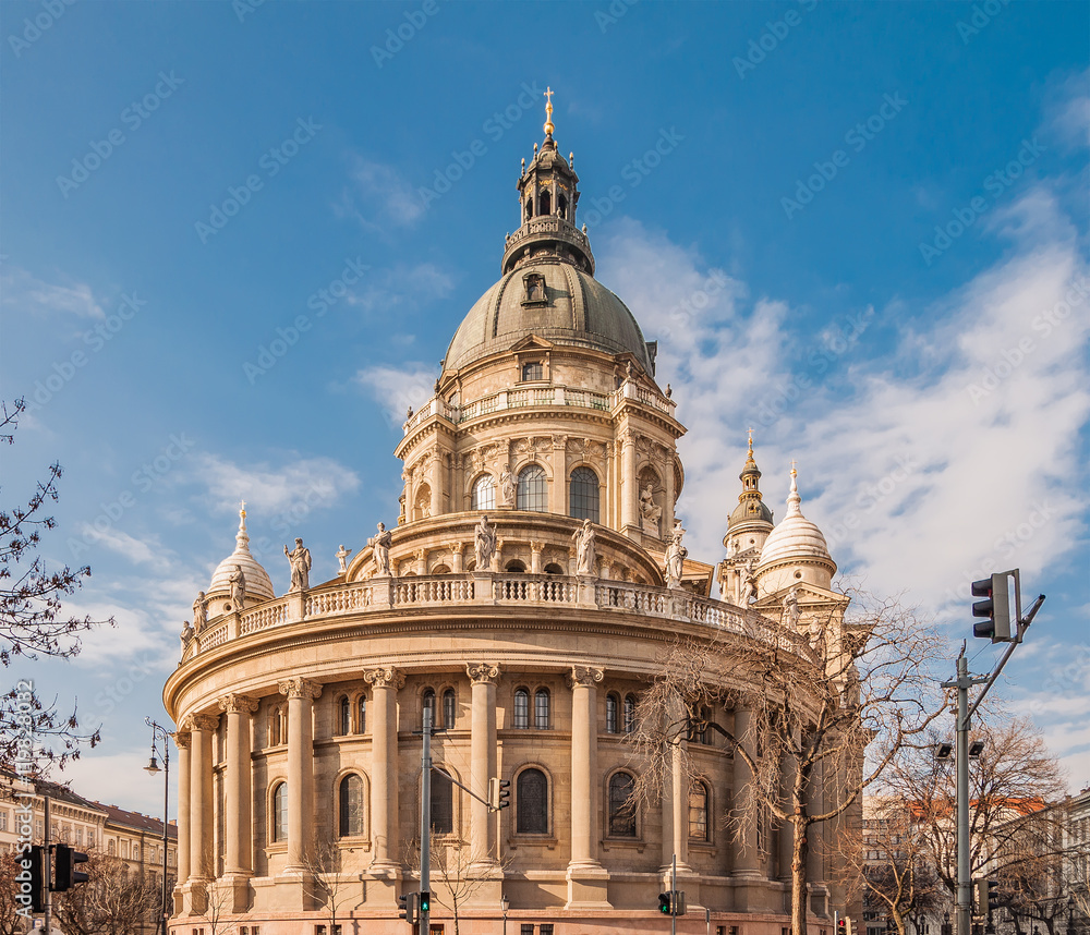 St. Stephen's Basilica is a Roman Catholic basilica in Budapest, Hungary. It is named in honour of Stephen, the first King of Hungary.