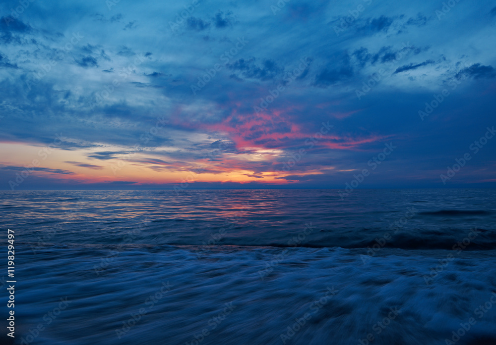 Lake Baikal at sunset Lake Baikal at sunset