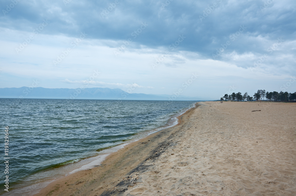 view at lake Baikal