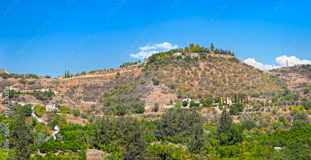 Cyprus mountain landscape