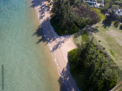 Lagon du sud de l'ile Maurice