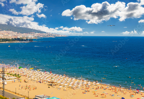 Panoramic view of Sunny Beach © BY-_-BY