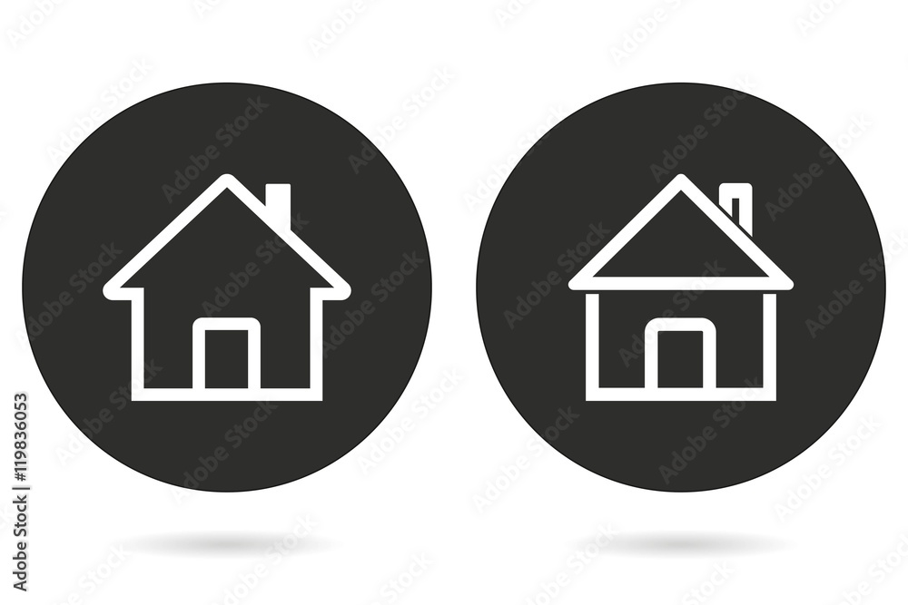 Home vector icon. Home vector icon.