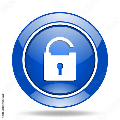 Free Download Blue glossy vector icon - GFXLoad