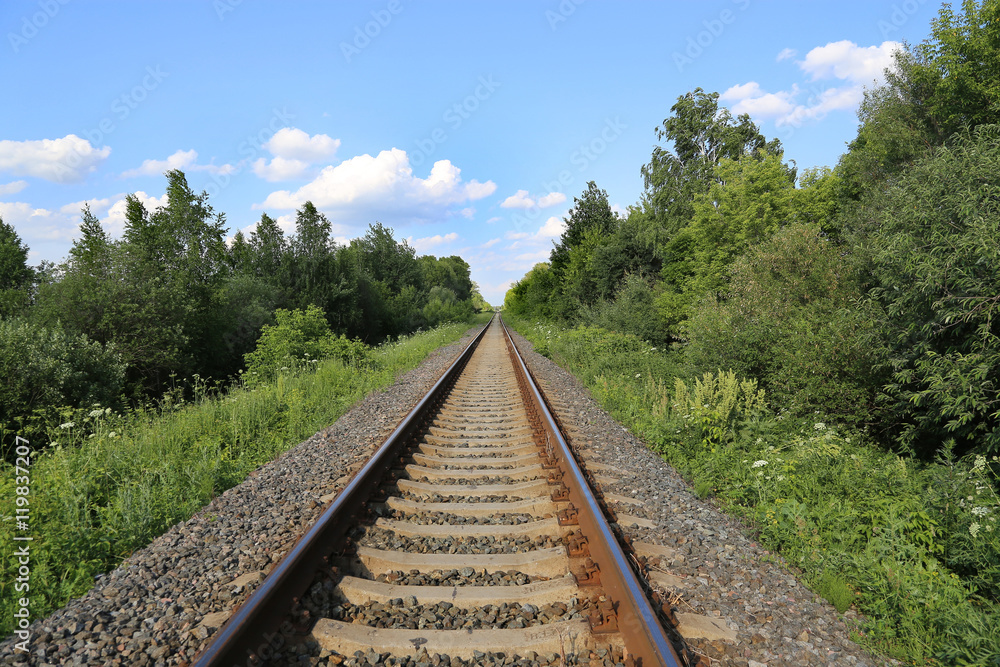 Obraz premium Railway track