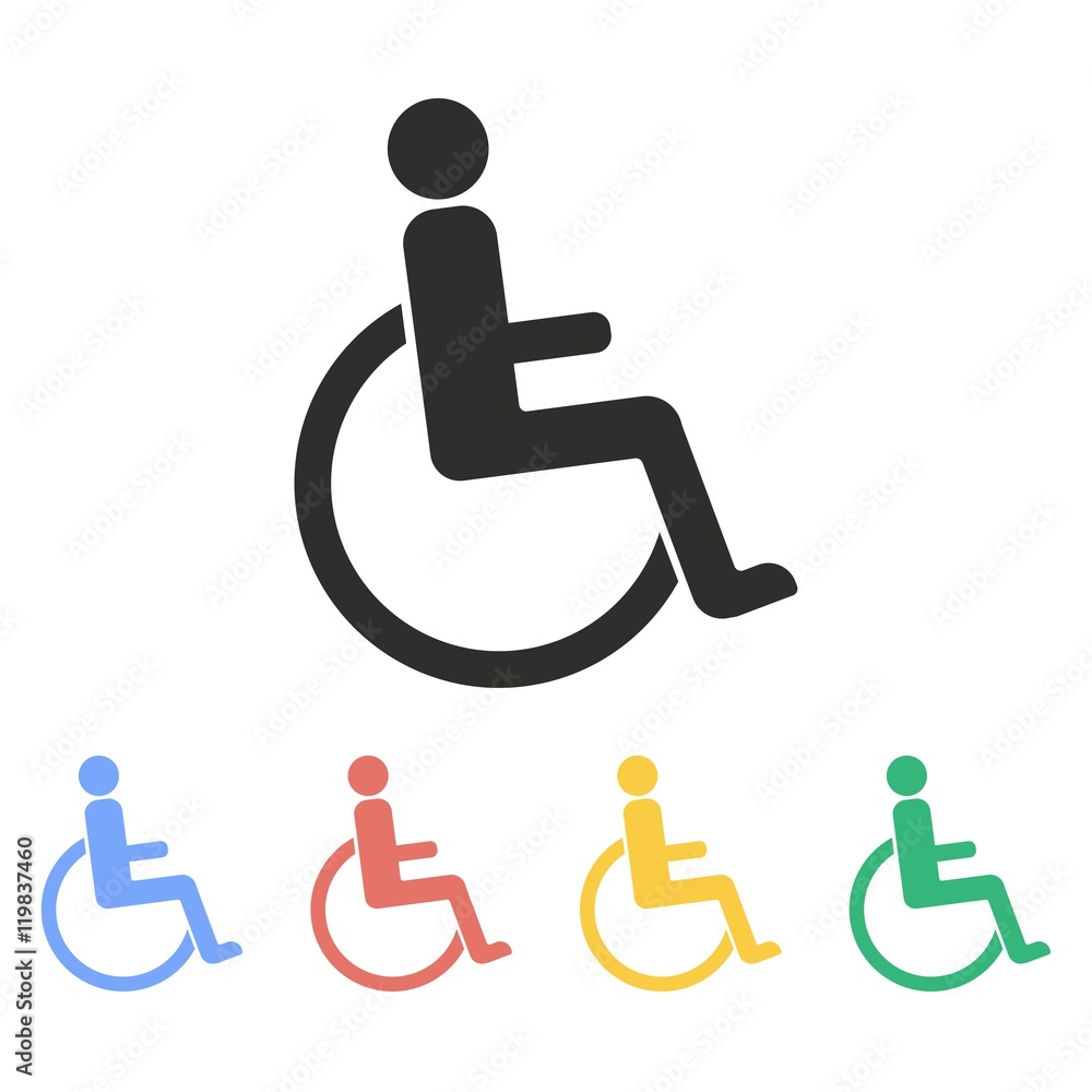 Disabled - vector icon. Disabled - vector icon.
