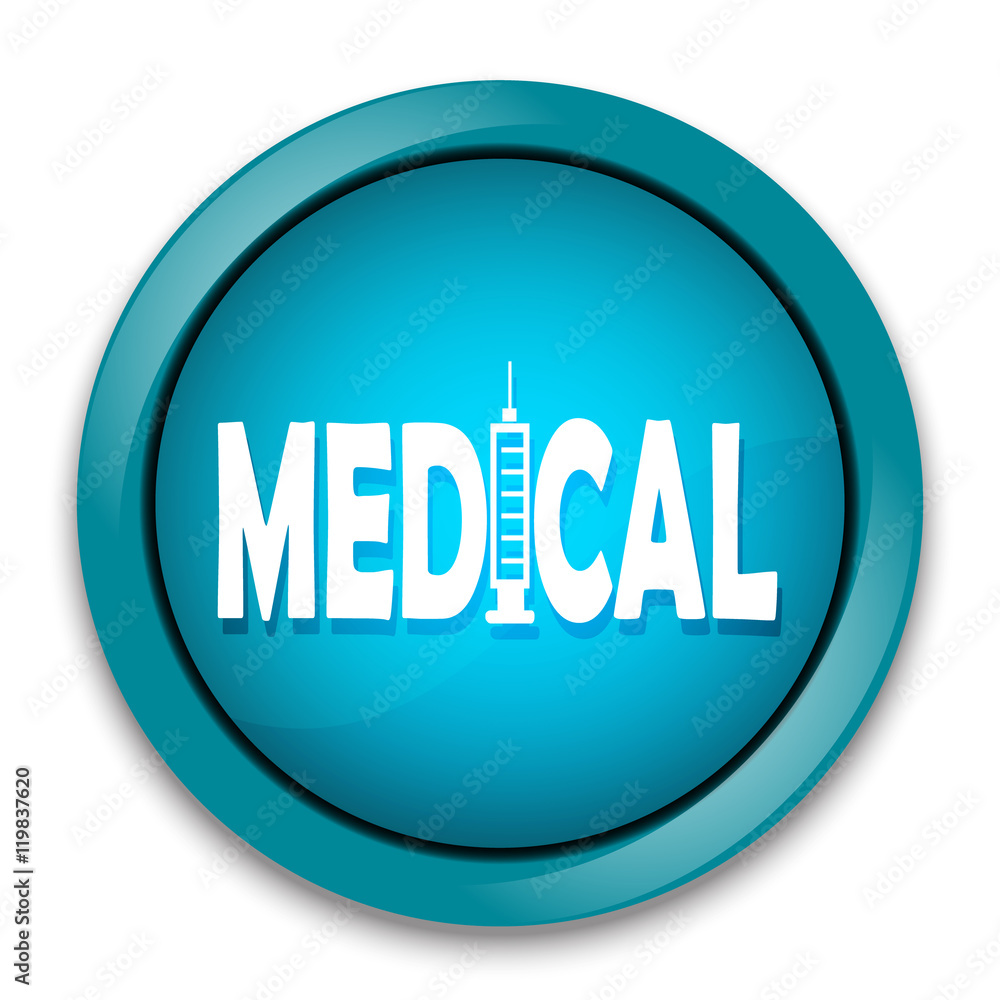 Mecical icon, button illustration Mecical icon, button illustration