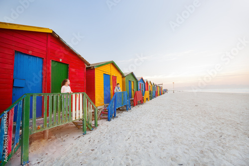Wallpaper Mural Kids at Muizenberg beach Torontodigital.ca