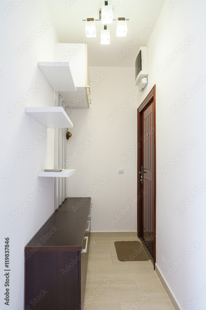 Interior of a hall of the apartment Interior of a hall of the apartment