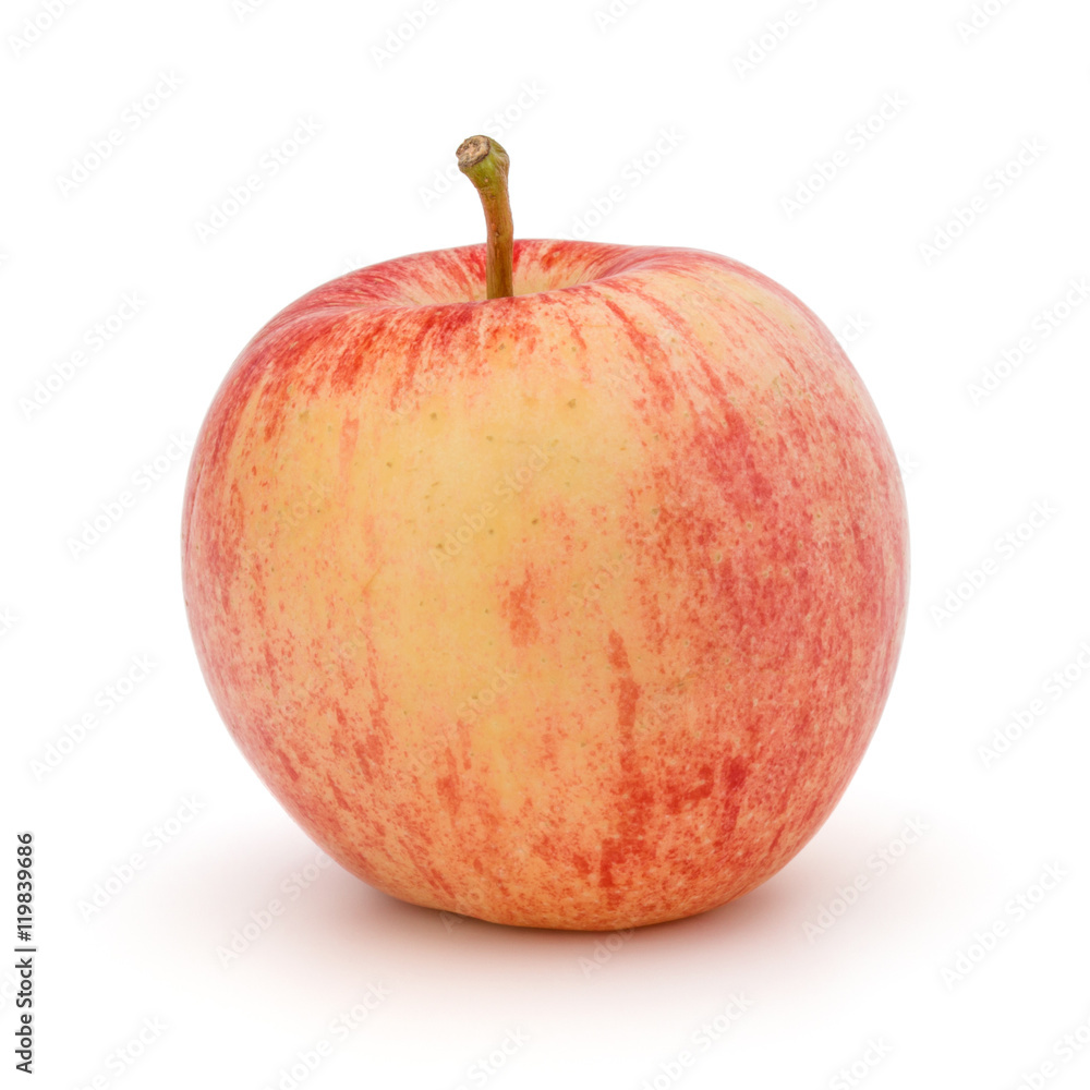 Red apple isolated on white background cutout Red apple isolated on white background cutout